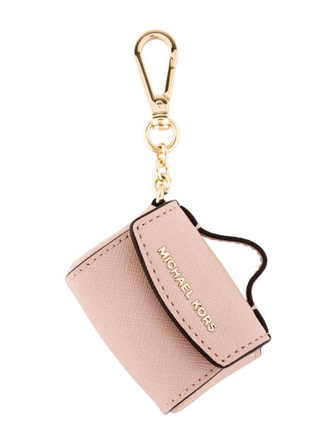 coin purse keychain michael kors|Michael Kors keychain wristlet.